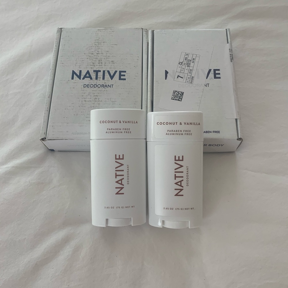 New Native deodorant